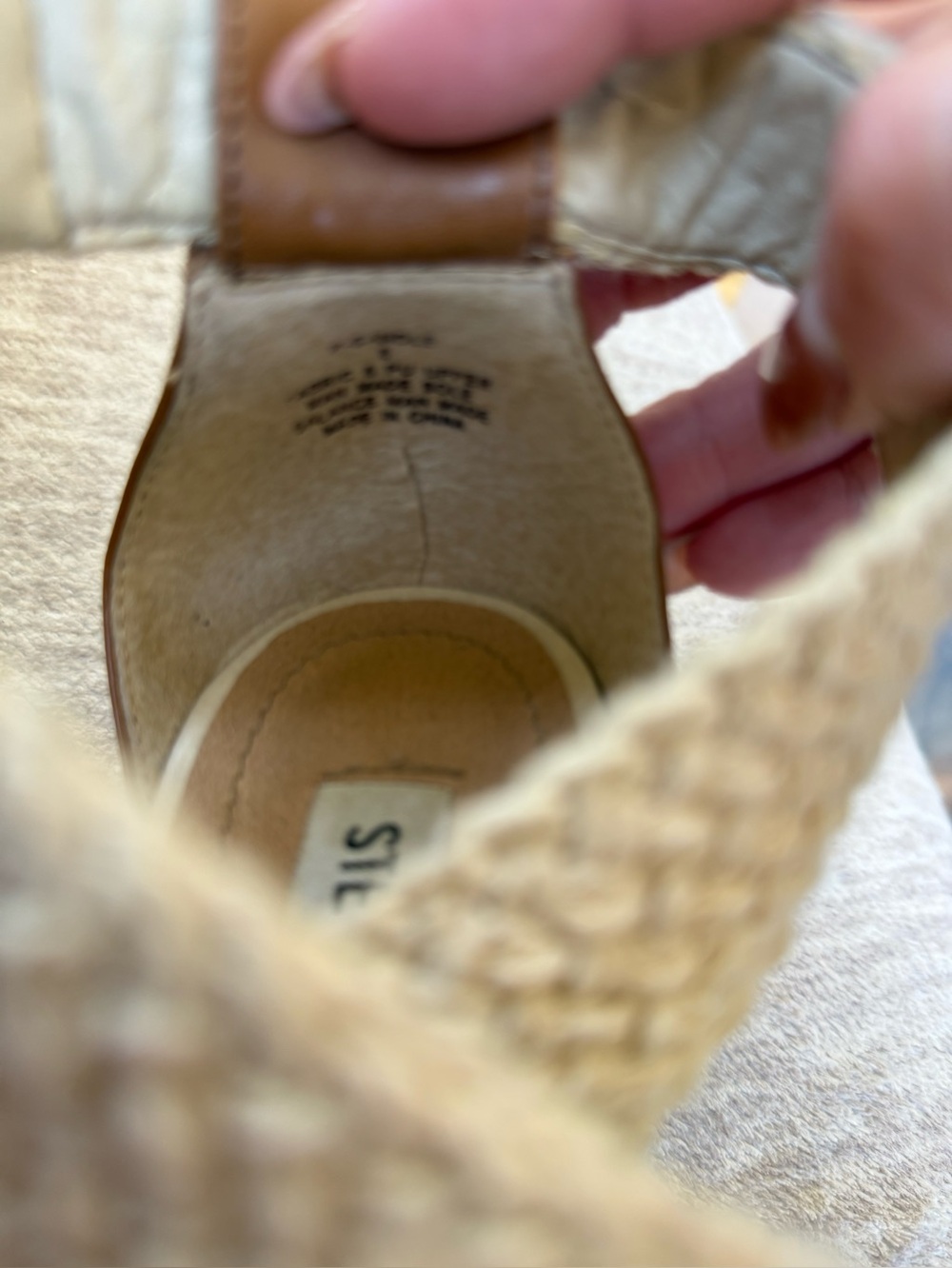 Steve Madden Fantasik Open-Toe Espadrille size 8 - Picture 5 of 7